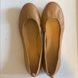 J Crew leather ballet flats size 9.5